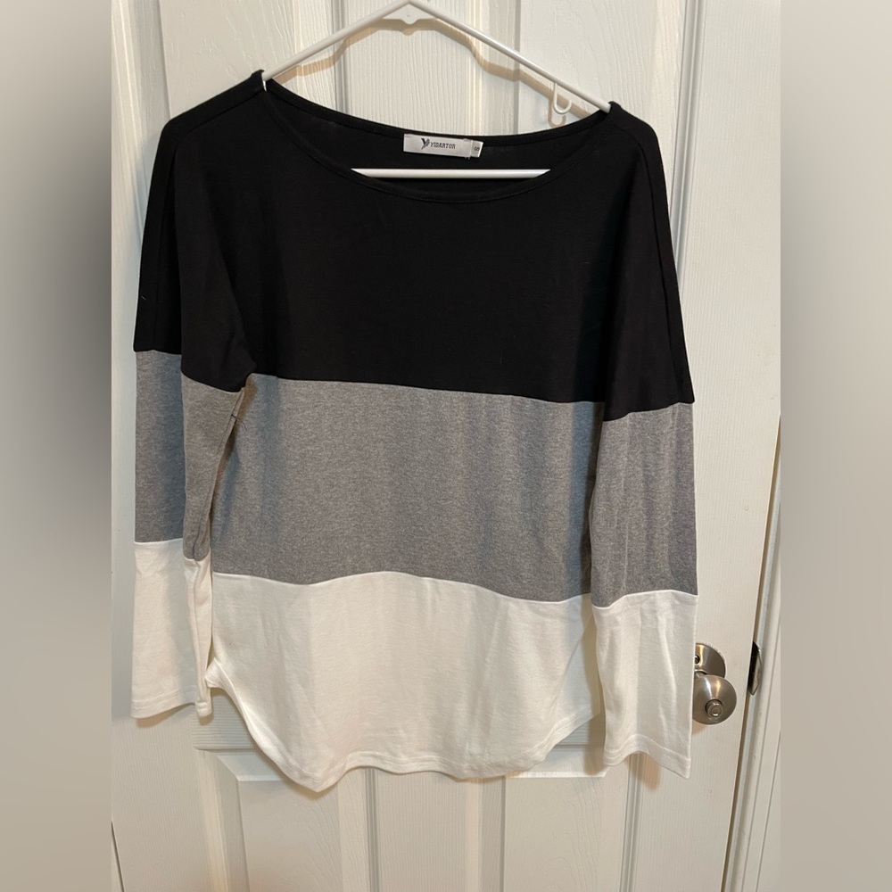 NWOT color block t-shirt.